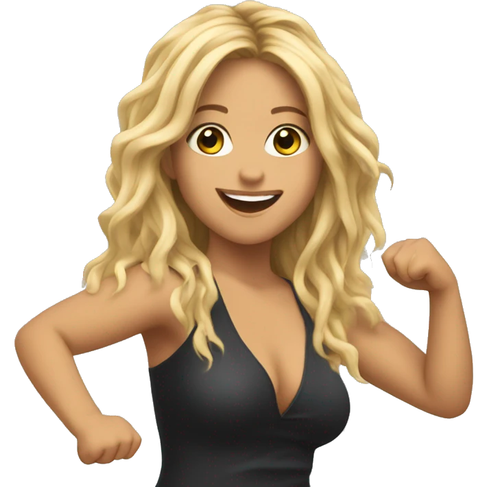 Shakira dancing  emoji