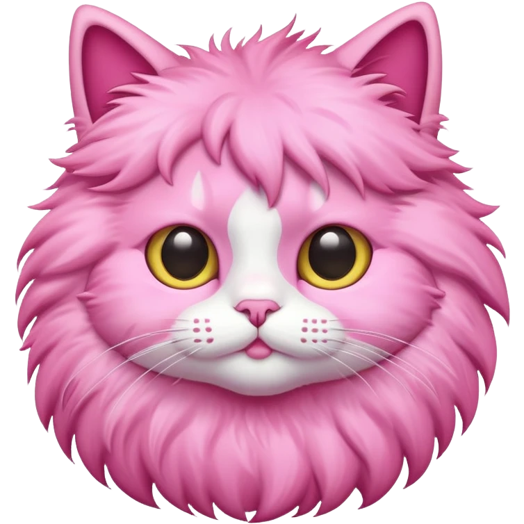 pink cat emoji