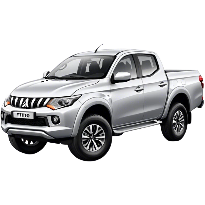 Mitsubishi Triton - Mitsubishi (Model Year: 2023) (Iconic colour: Silver) emoji