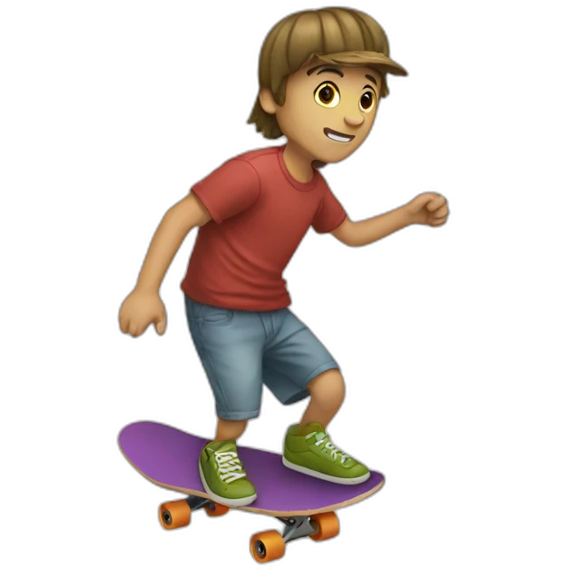 Skateboard emoji