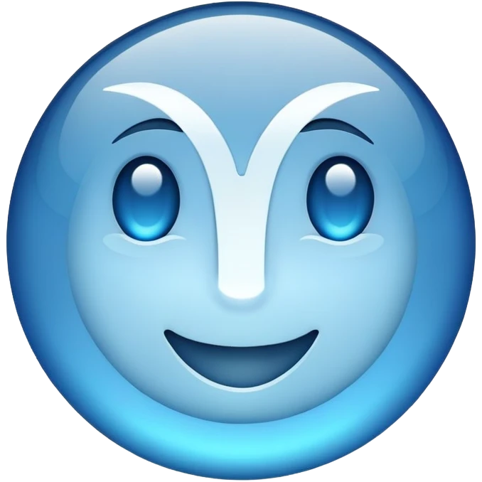 Blue tick emoji