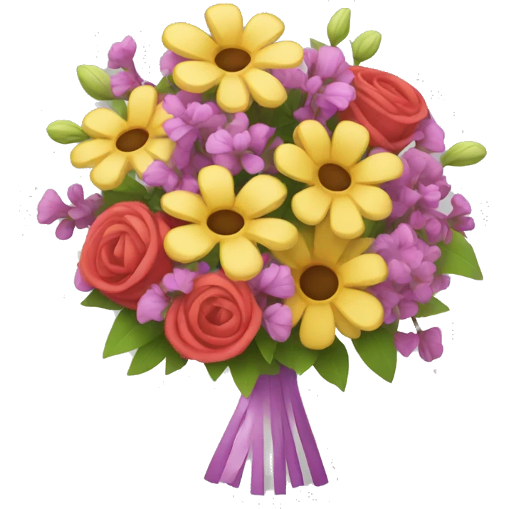 Bouquet of flowers  emoji