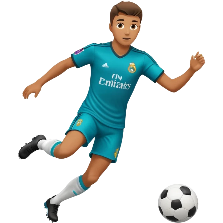 Kupa koy ve Real Madrid oynuyorum emoji