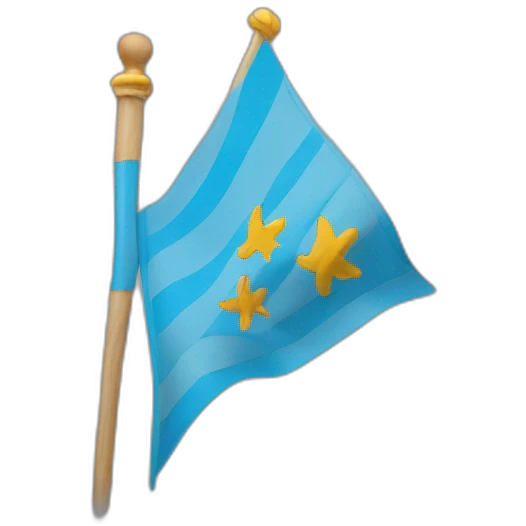 Bandera de Galicia emoji