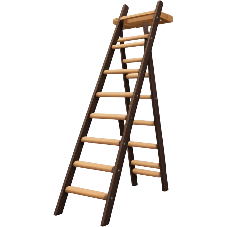 Simple wooden frame, vertical ladder, basic mattresses, often in children's homes or military barracks. emoji