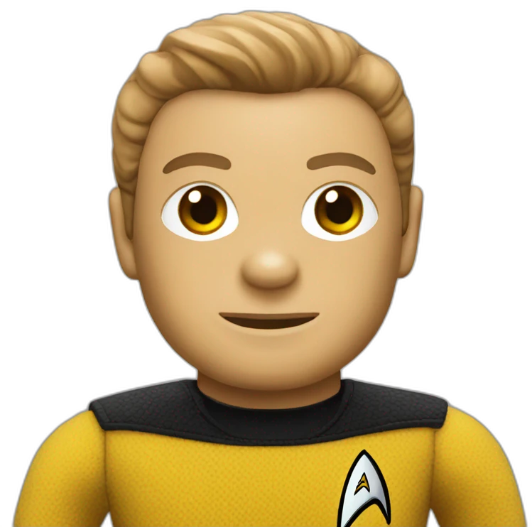 star trek teddy emoji