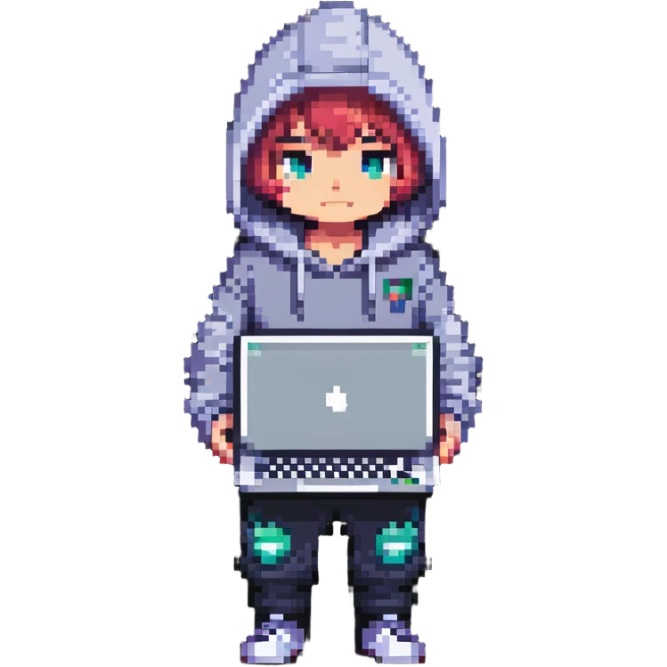 hacker character emoji