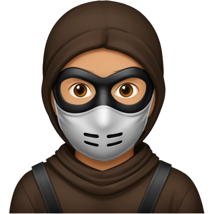  portrait of robber  emoji