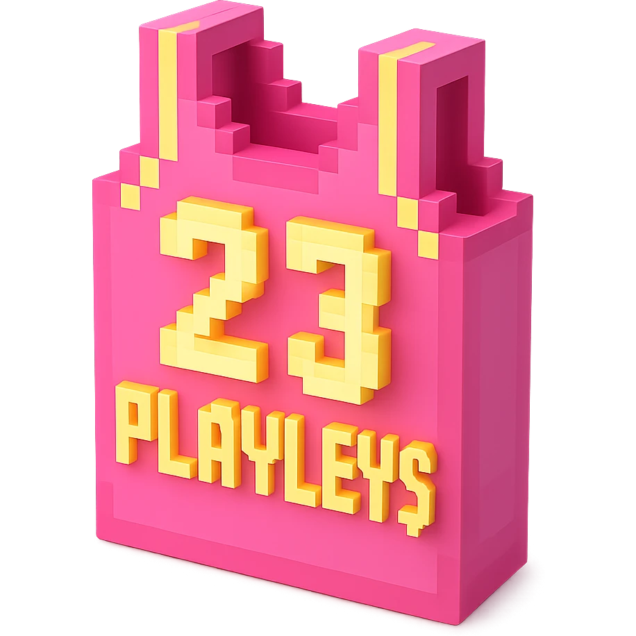 розовая баскетбольная майка со светящейся надписью "23 PLAVLEYS", no background emoji