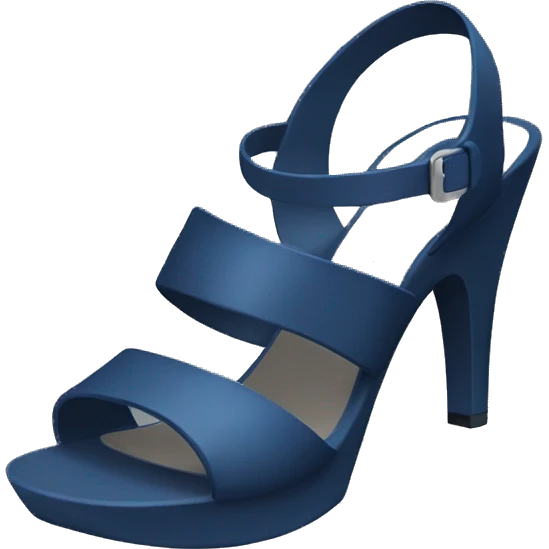 Dark blue sandals emoji