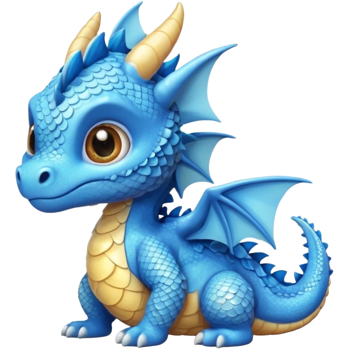 fat choncc baby blue dragon emoji
