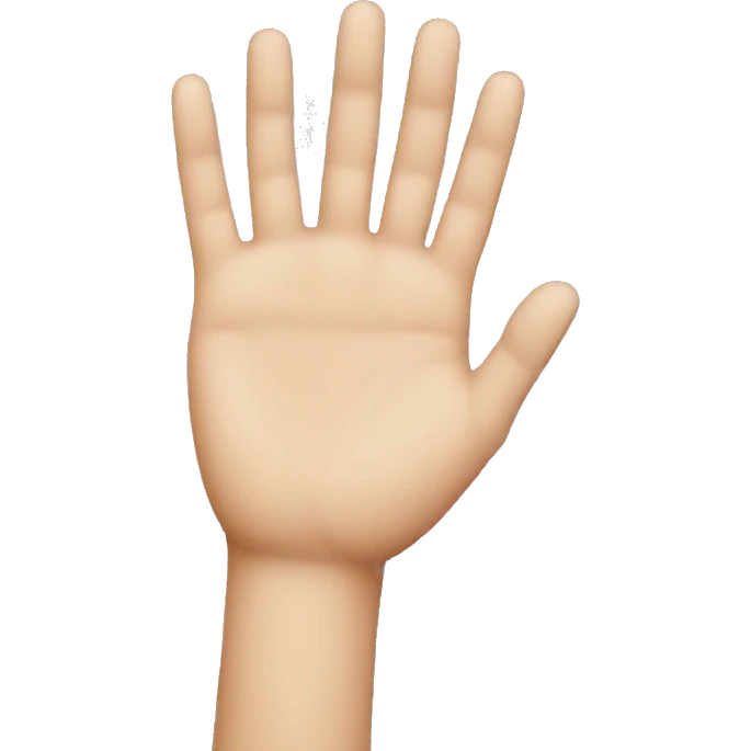 Hand emoji