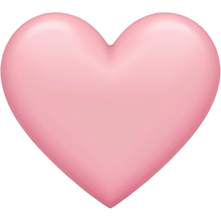Pastel heart emoji
