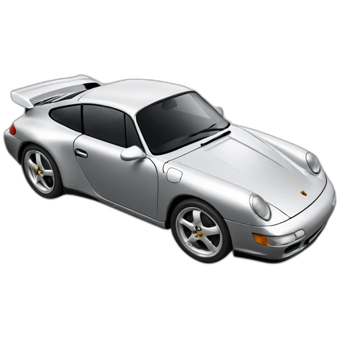 Porsche car from movie bad boys emoji