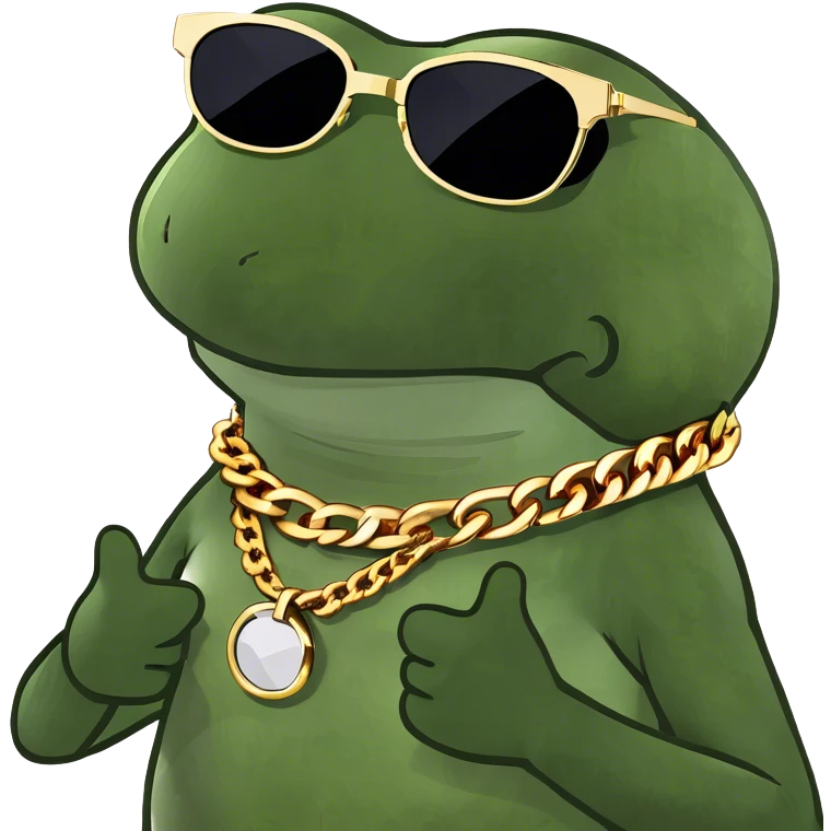 Frog rizz emoji