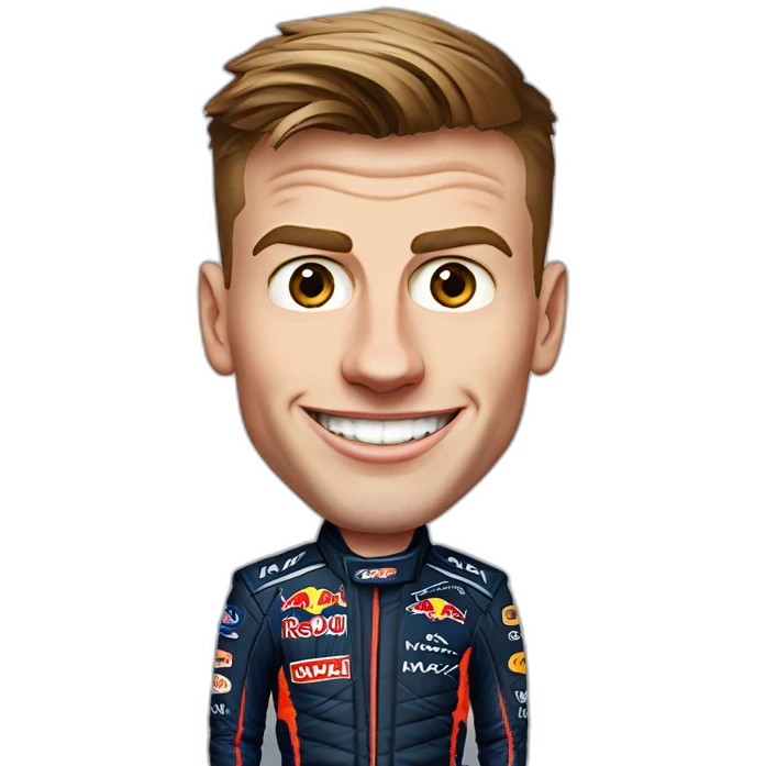 max verstappen 33 redbull racing f1 emoji