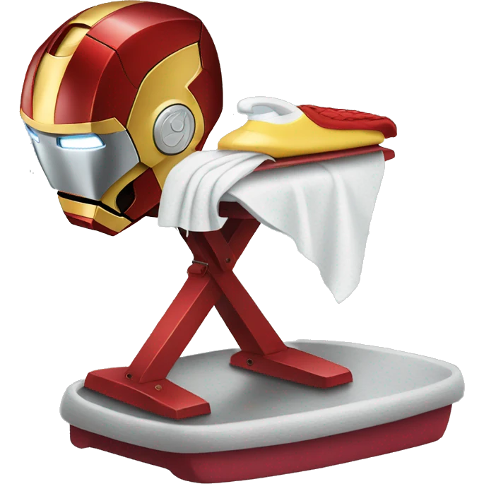 ironman ironing clothes emoji