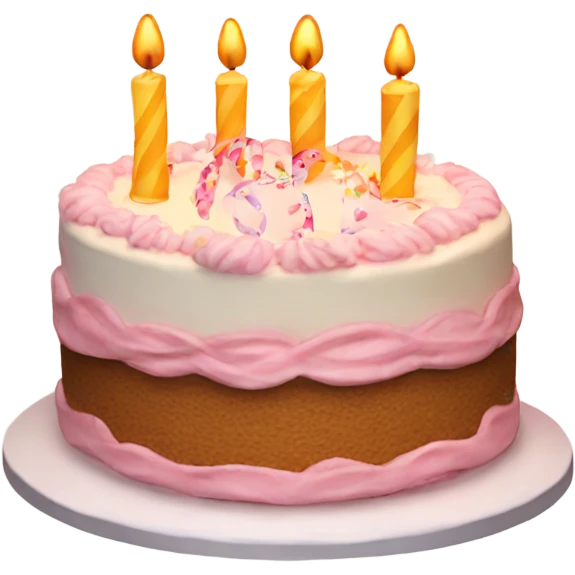 Birthday cake emoji