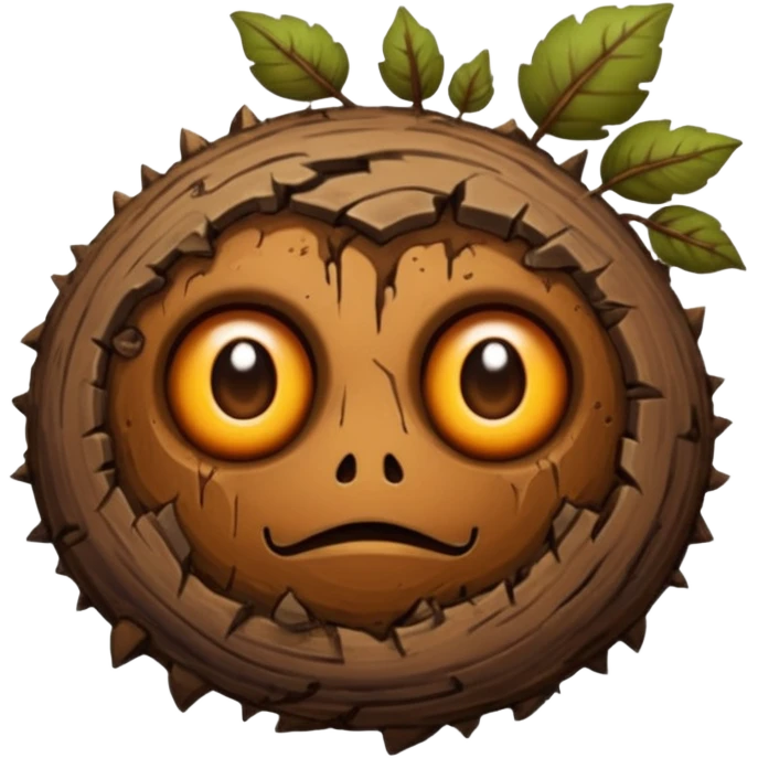 dirt elemental tattoo motif emoji