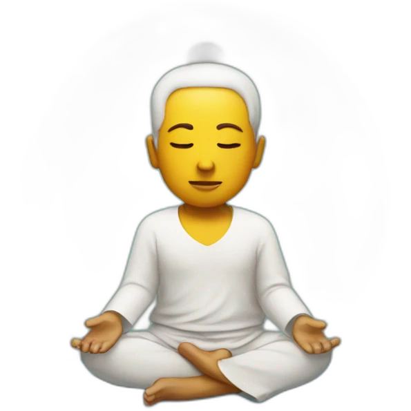 Meditación  emoji