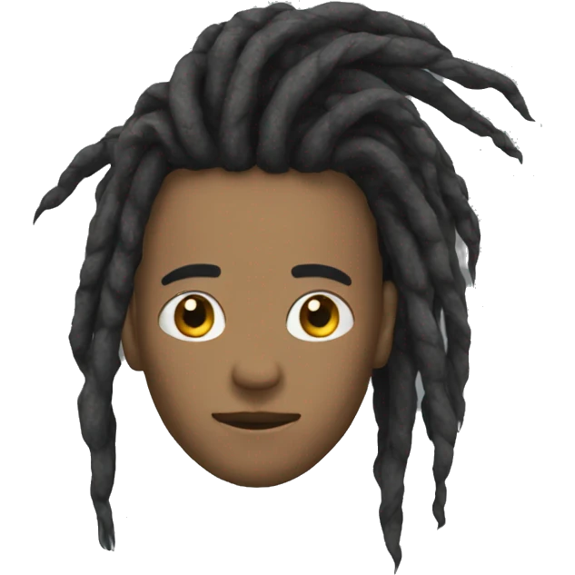 nonchalant dread head emoji