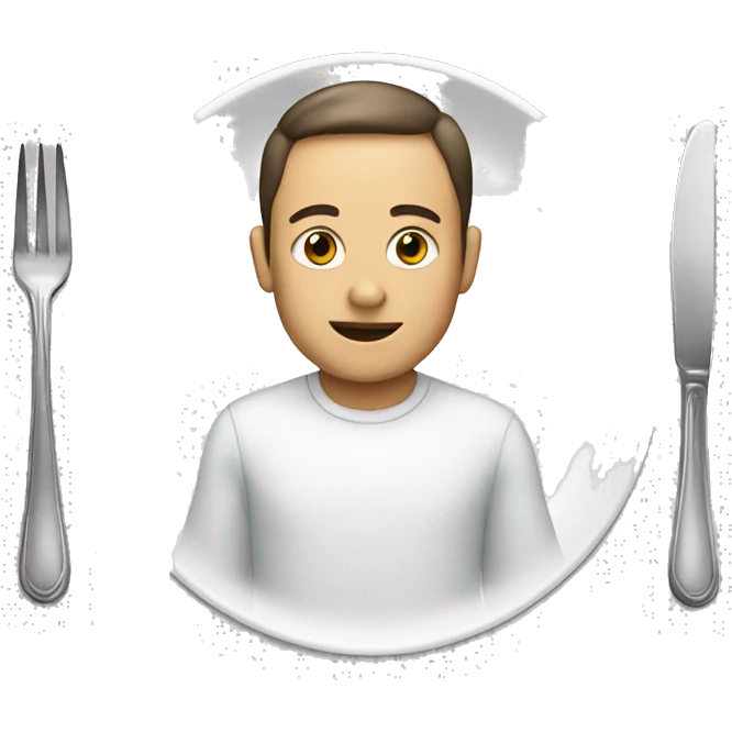white plate  emoji