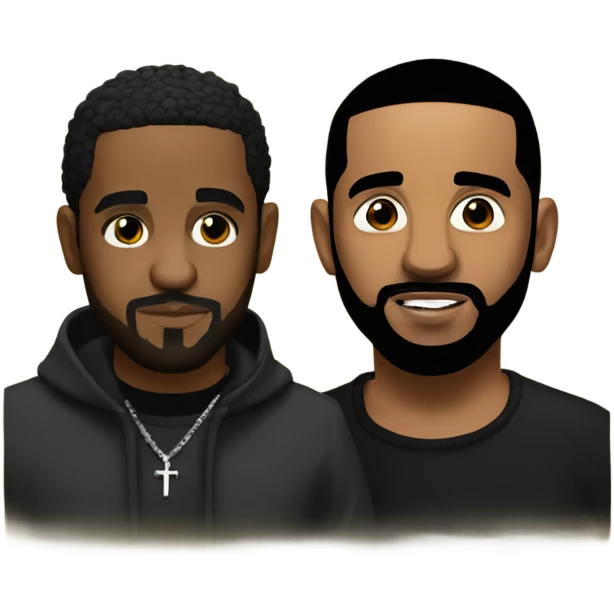 Drake and Kendrick Lamar  emoji
