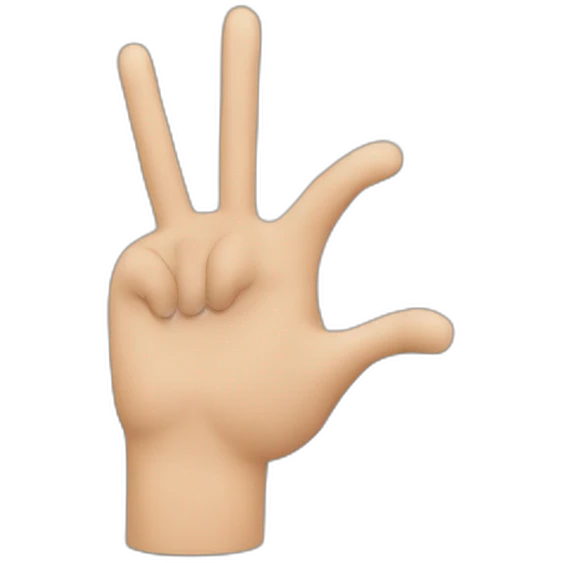 Mensch Zeigefinger nach oben zeigt emoji
