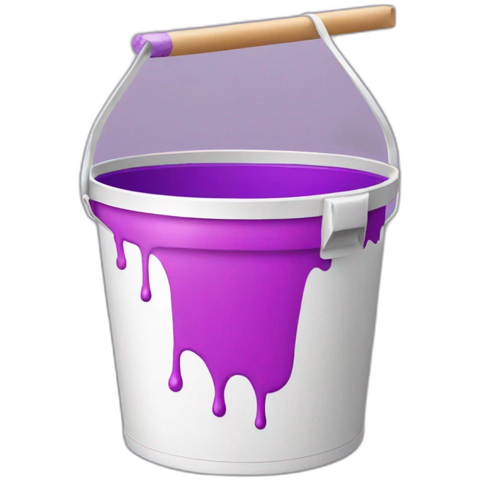 pink-purple-paint-bucket-mixing emoji