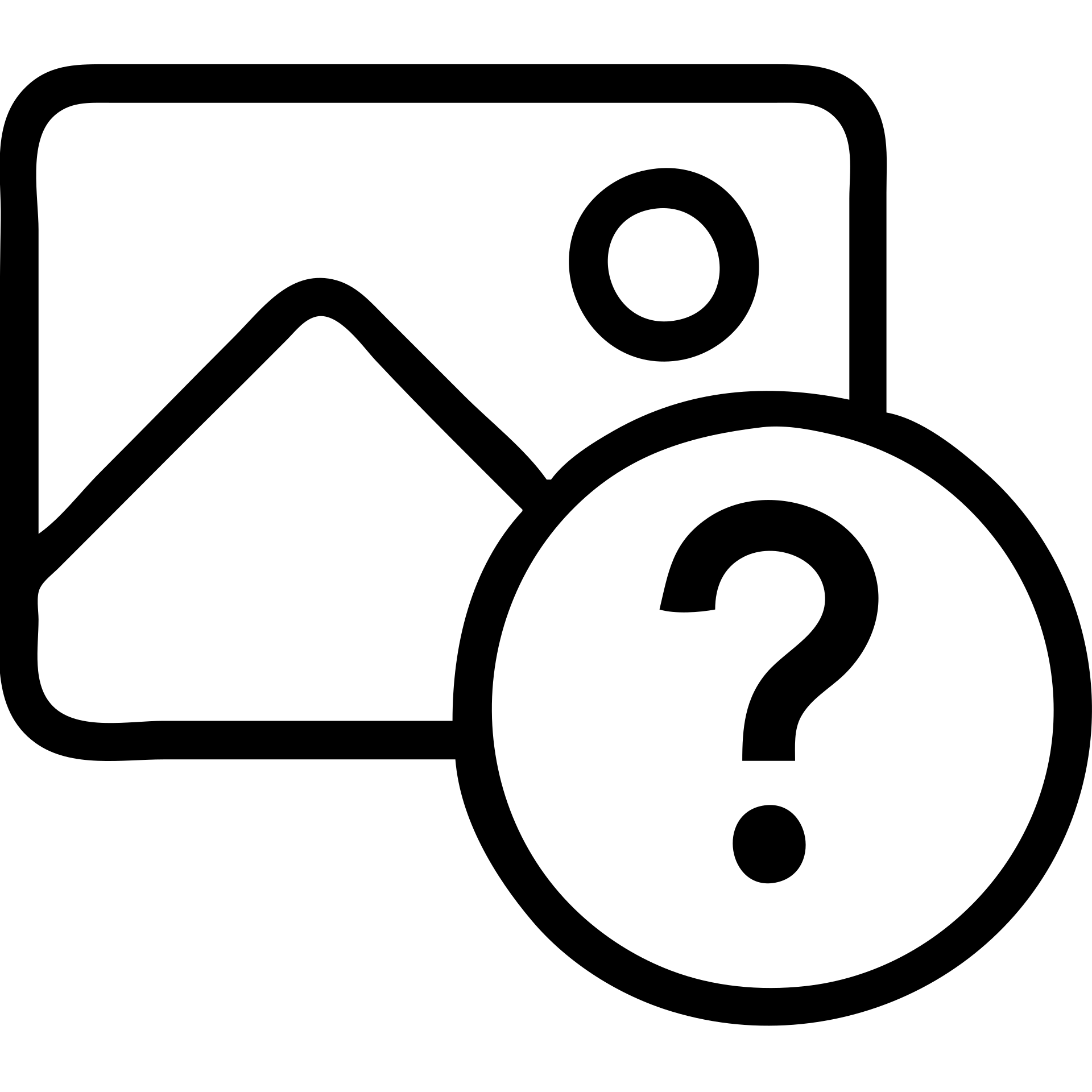 minimal icon style image placeholder emoji, orange color, with a question mark overlay emoji