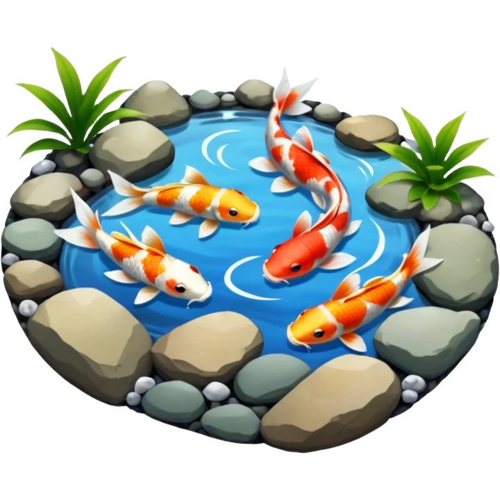 Koi Pond emoji