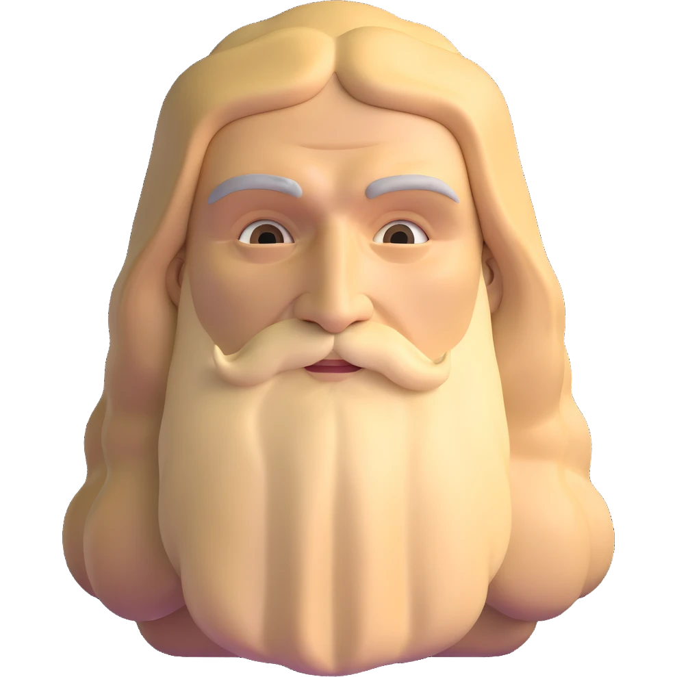 Leonardo da Vinci emoji