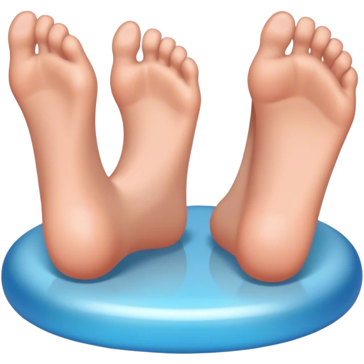 feet up  emoji