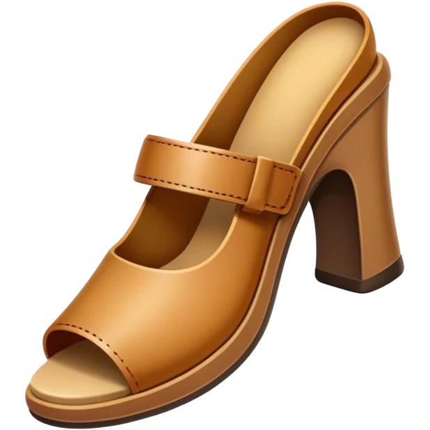 tan shoe slide emoji