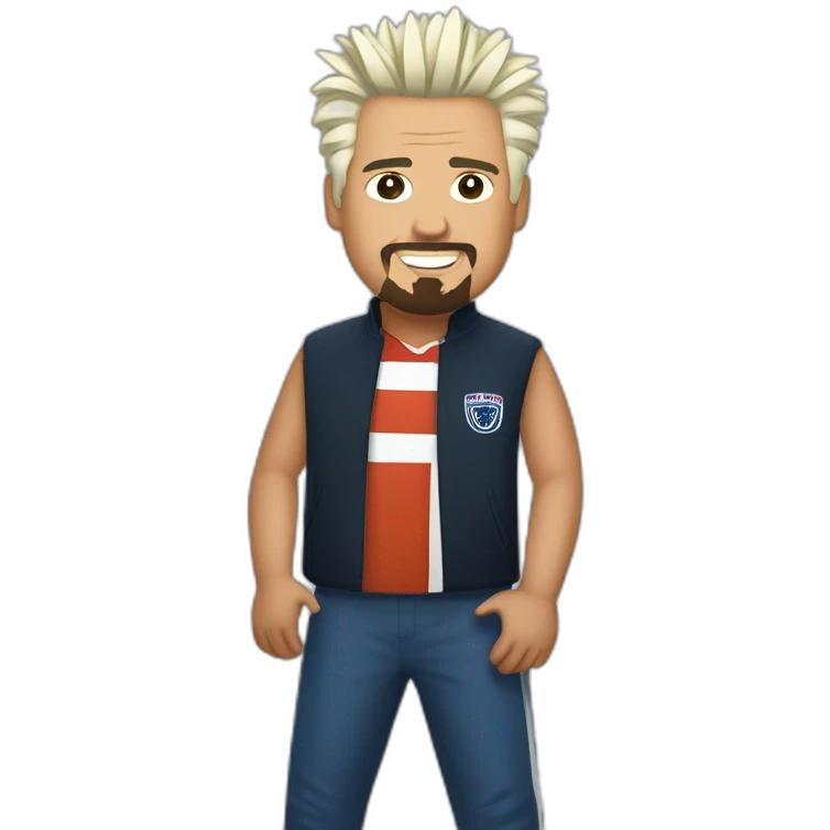 Guy Fieri Tottenham Hotspur fan emoji