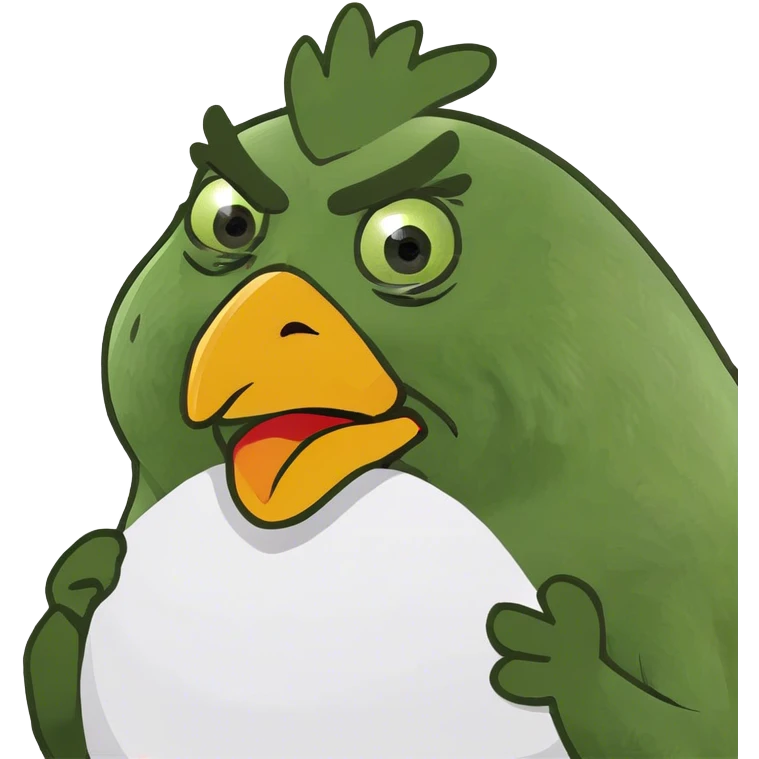 funny chicken emoji