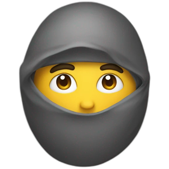 a developer hiding from the product manager emoji