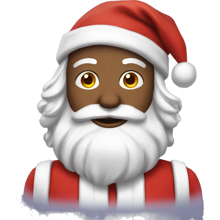 High santa emoji