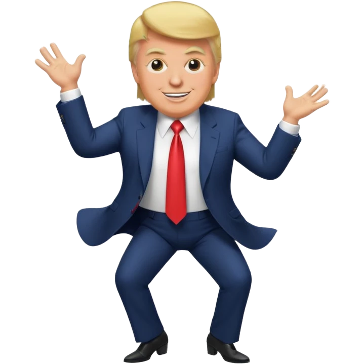 trump dance emoji