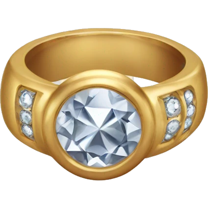 ring in a shoppig card emoji