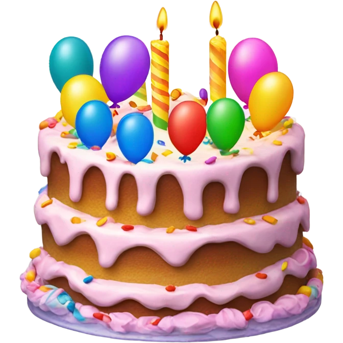 Happy birthday emoji