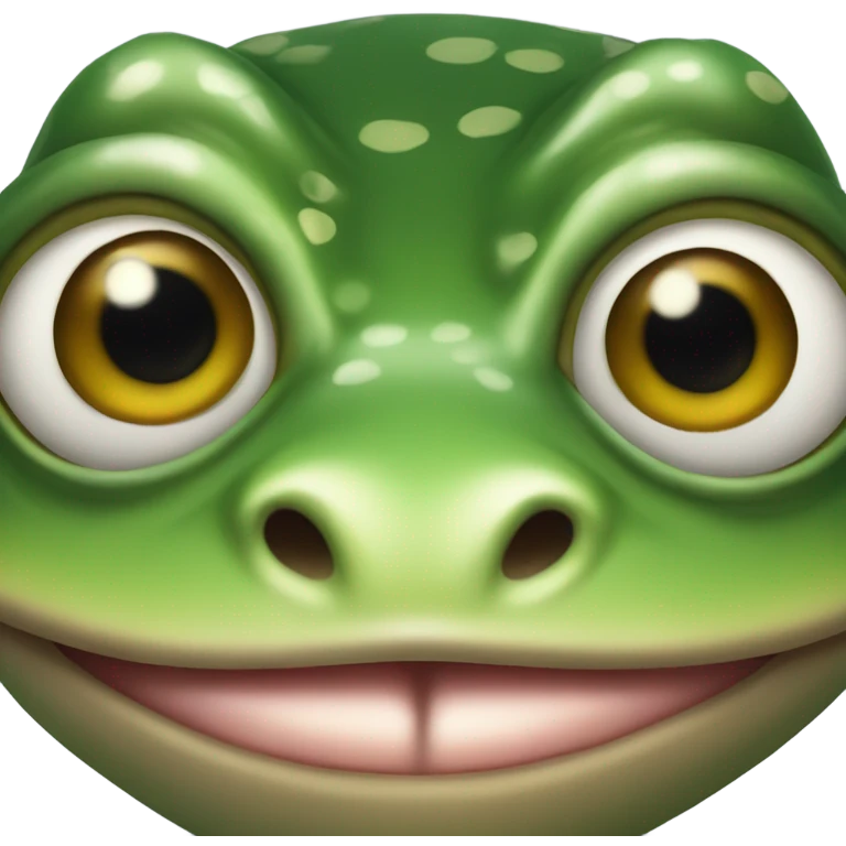frog face emoji
