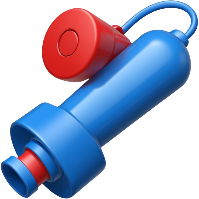 whistle nfl blue (#00A3E0) and red (#F9423A) emoji