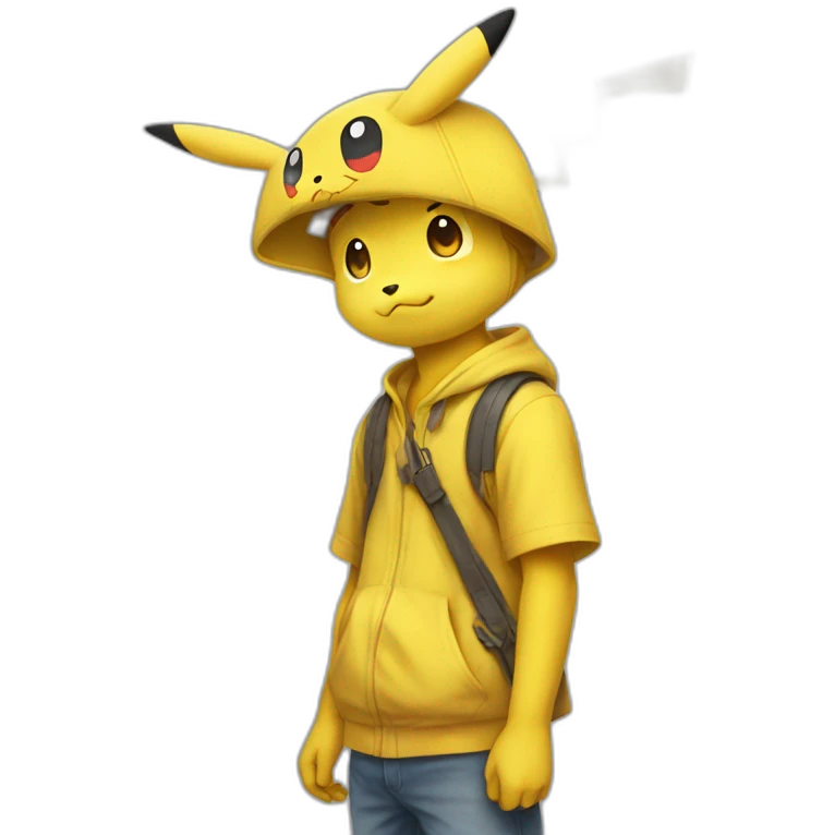 Pikachu giga Chad  emoji