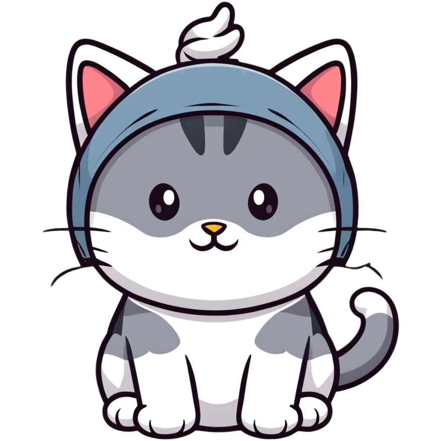 Cat with cats  emoji