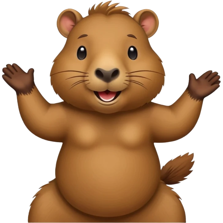 capybara is dancing emoji