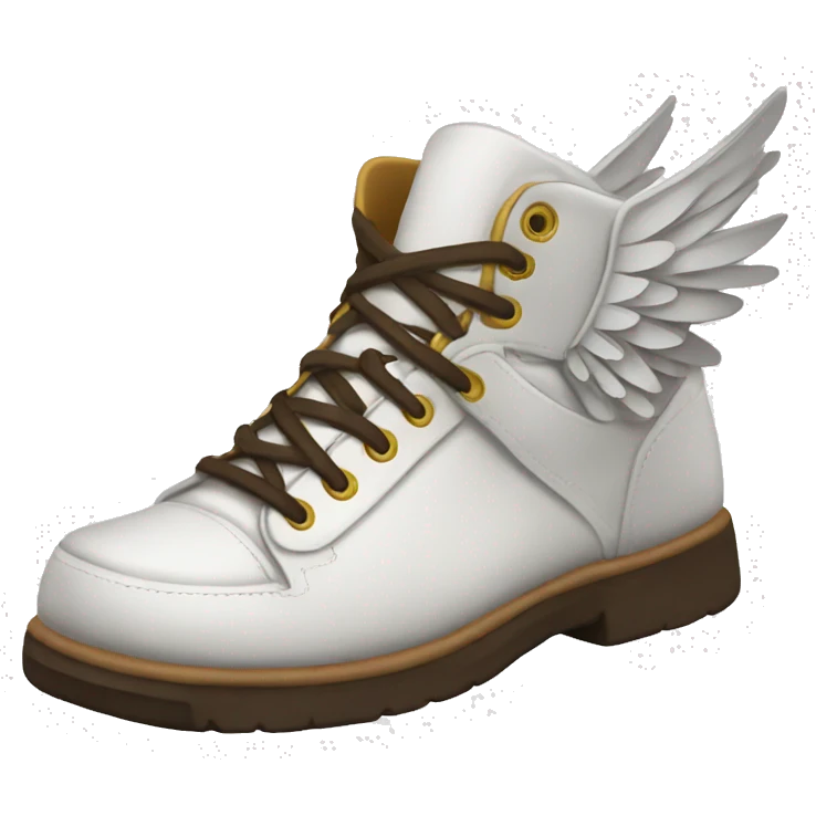 Shoes with wings emoji