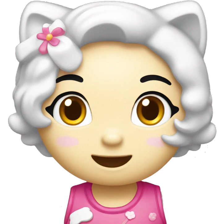 Hello kitty emoji
