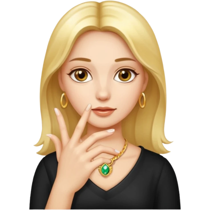 Woman tip emoji