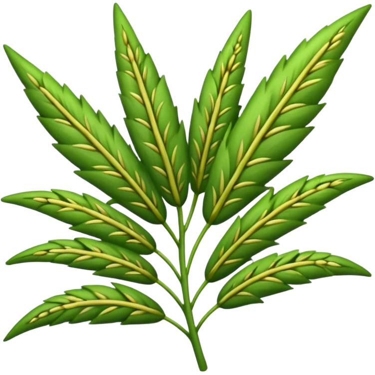 rye plant emoji